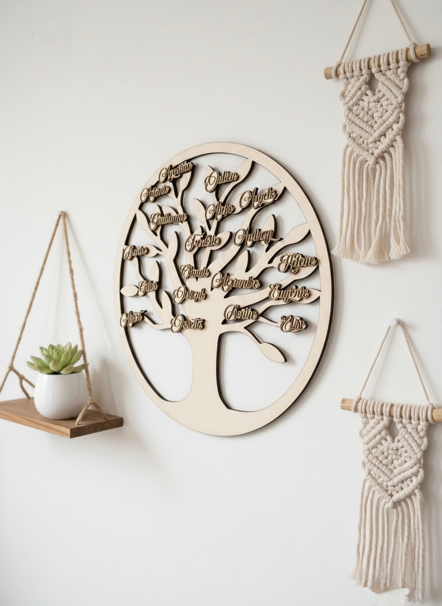 Arbre de vie prénoms