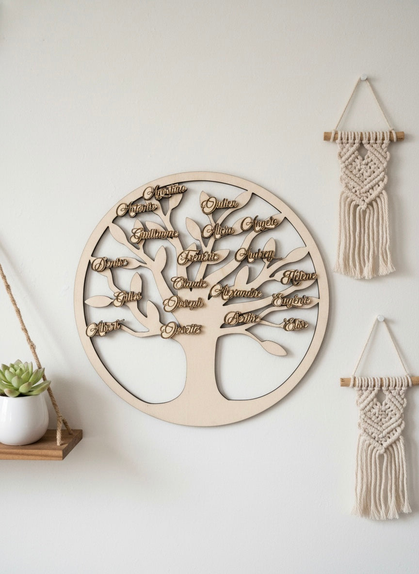 Arbre de vie prénoms