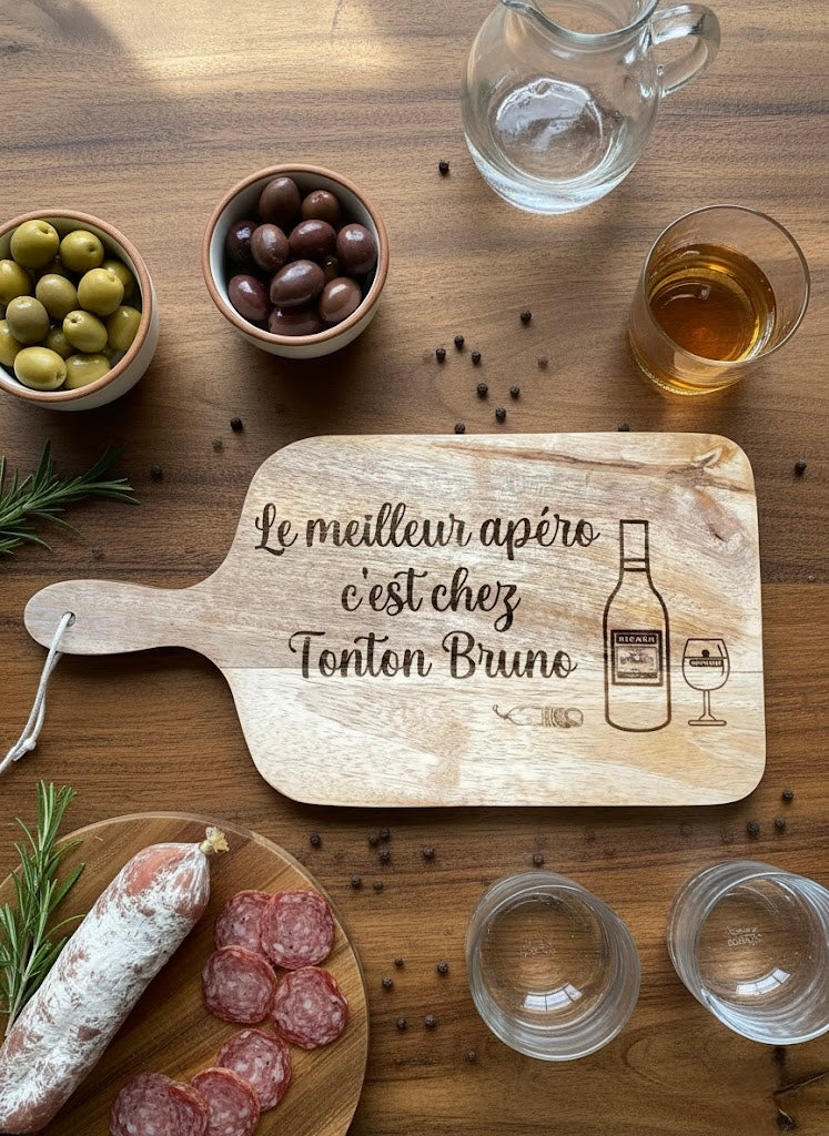 Petite planche à découper personnalisée