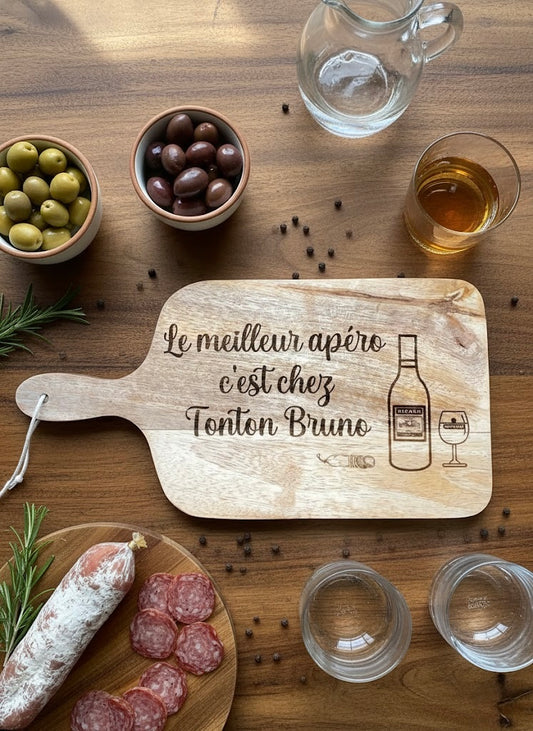 Planche à découper personnalisée