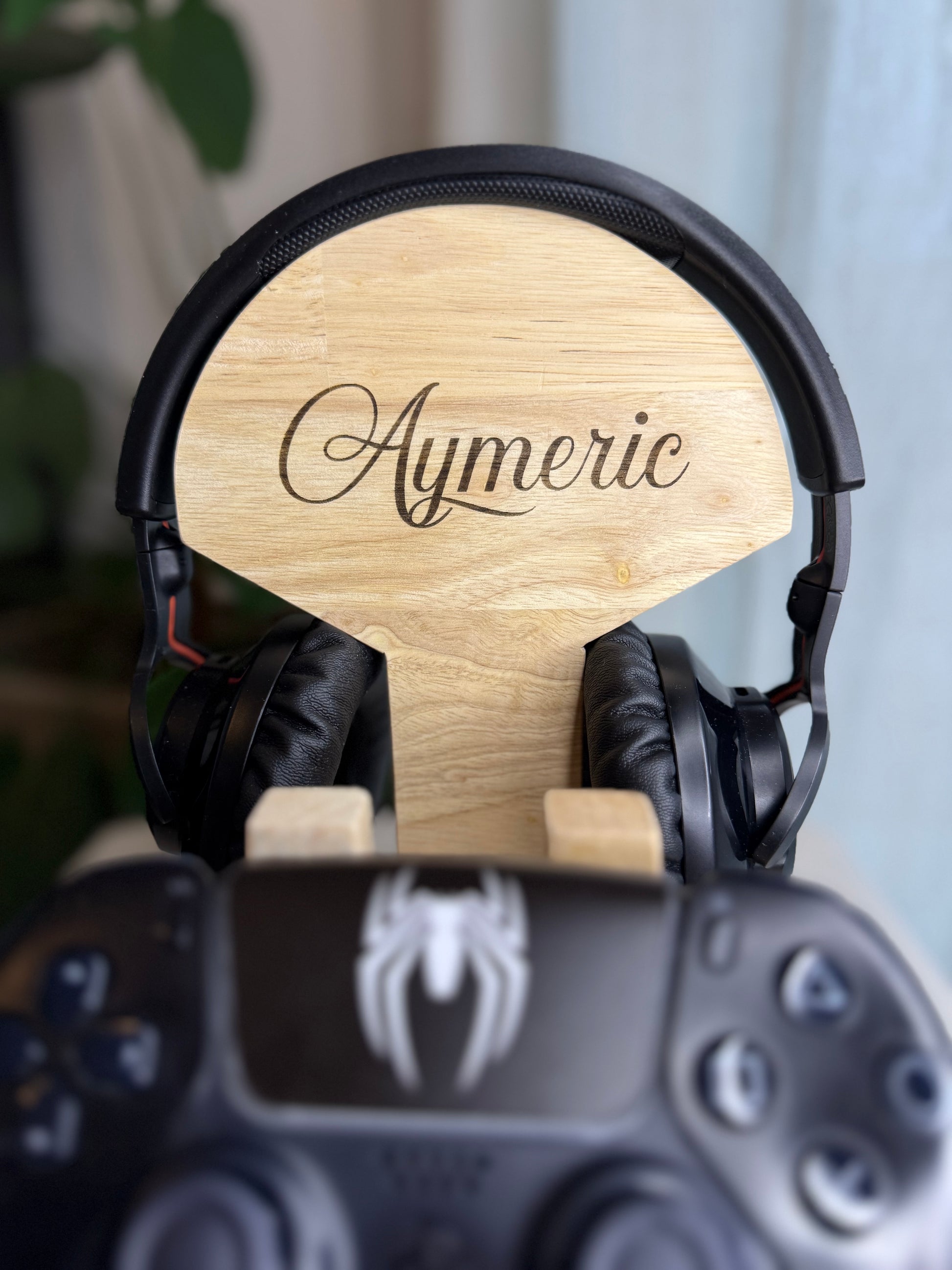Support de casque gaming et manettes consoles personnalisable