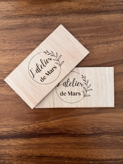 Carte cadeau en bois ou dématerialisée