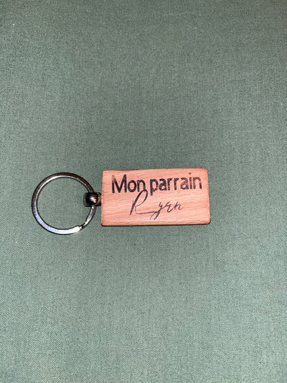 PORTE-CLEFS EN BOIS