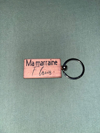 PORTE-CLEFS EN BOIS