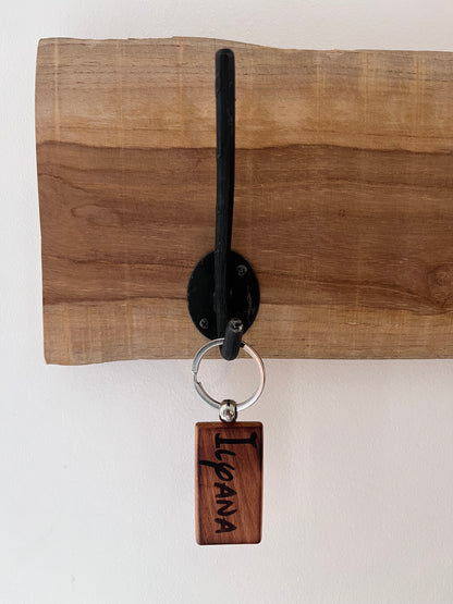 PORTE-CLEFS EN BOIS