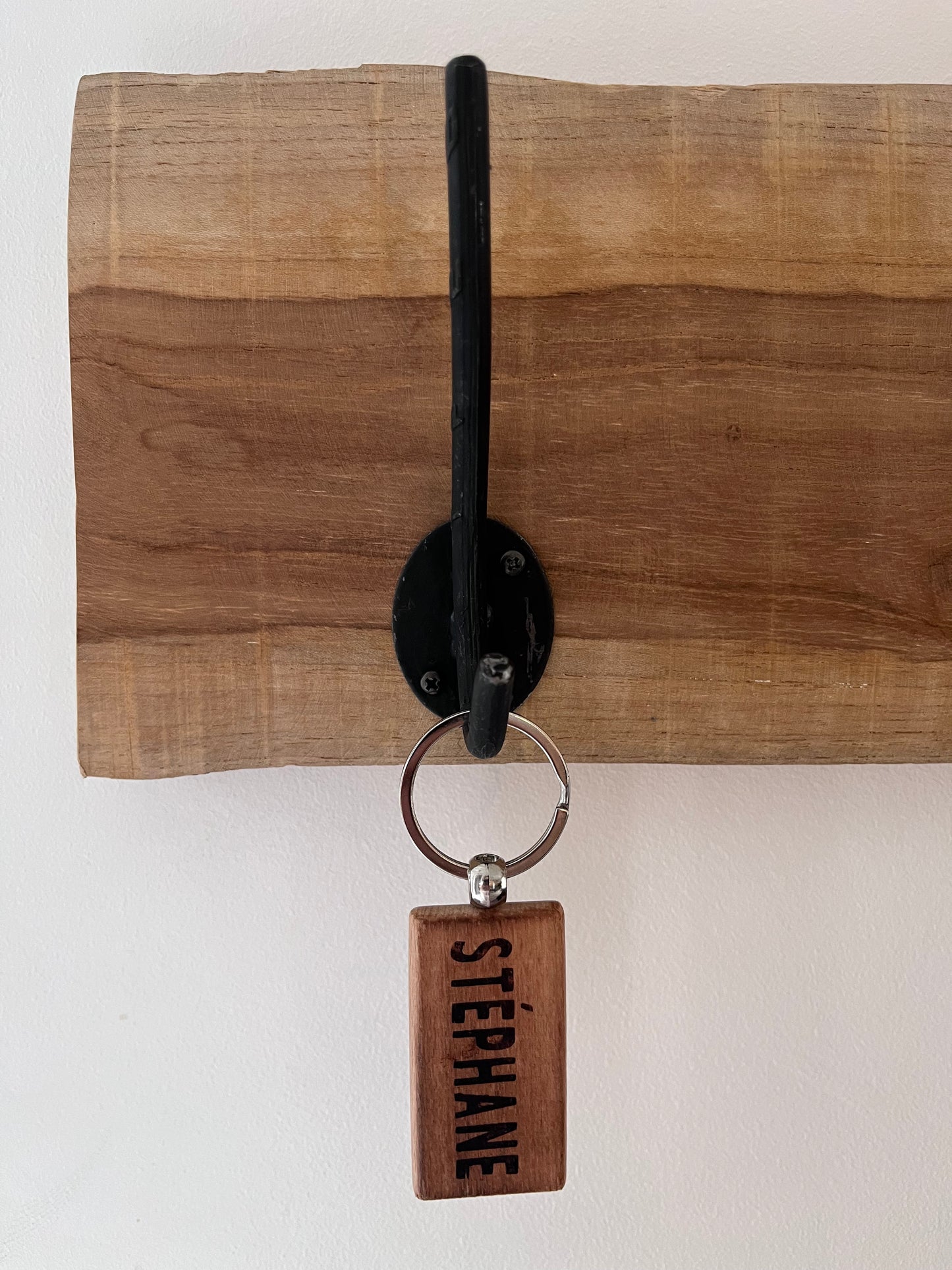 PORTE-CLEFS EN BOIS