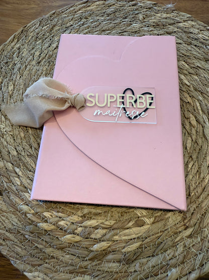 Marque page Maîtresse/Atsem personnalisé