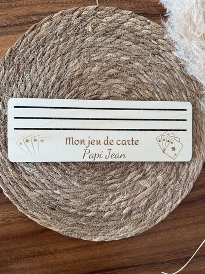 Support de jeux de carte - Pratique et Confortable pour Papi et Mamie