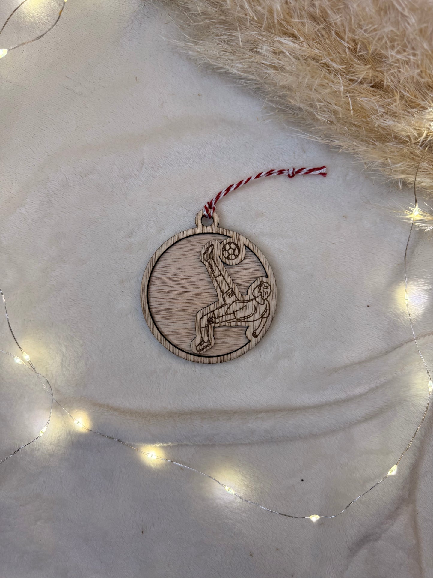 Boule de Noël « FOOT » à personnaliser