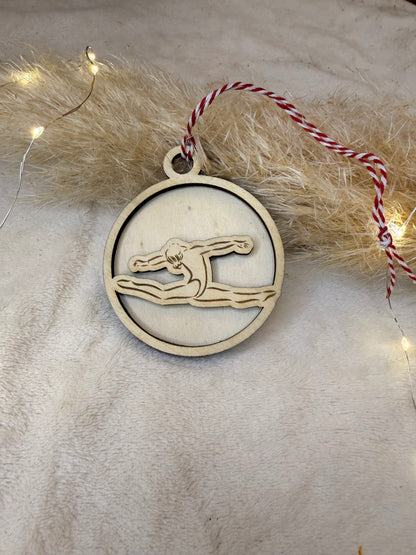 Boule de Noël « GYM » à personnaliser