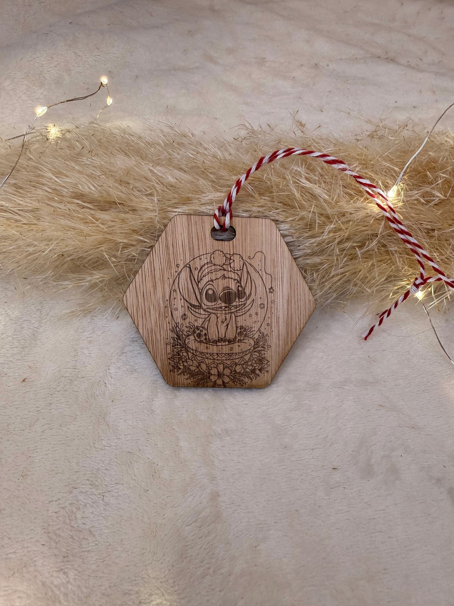 Boule de Noël " Stitch " à personnaliser