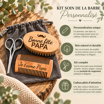 Utilité du coffret soin de la barbe personnalisé