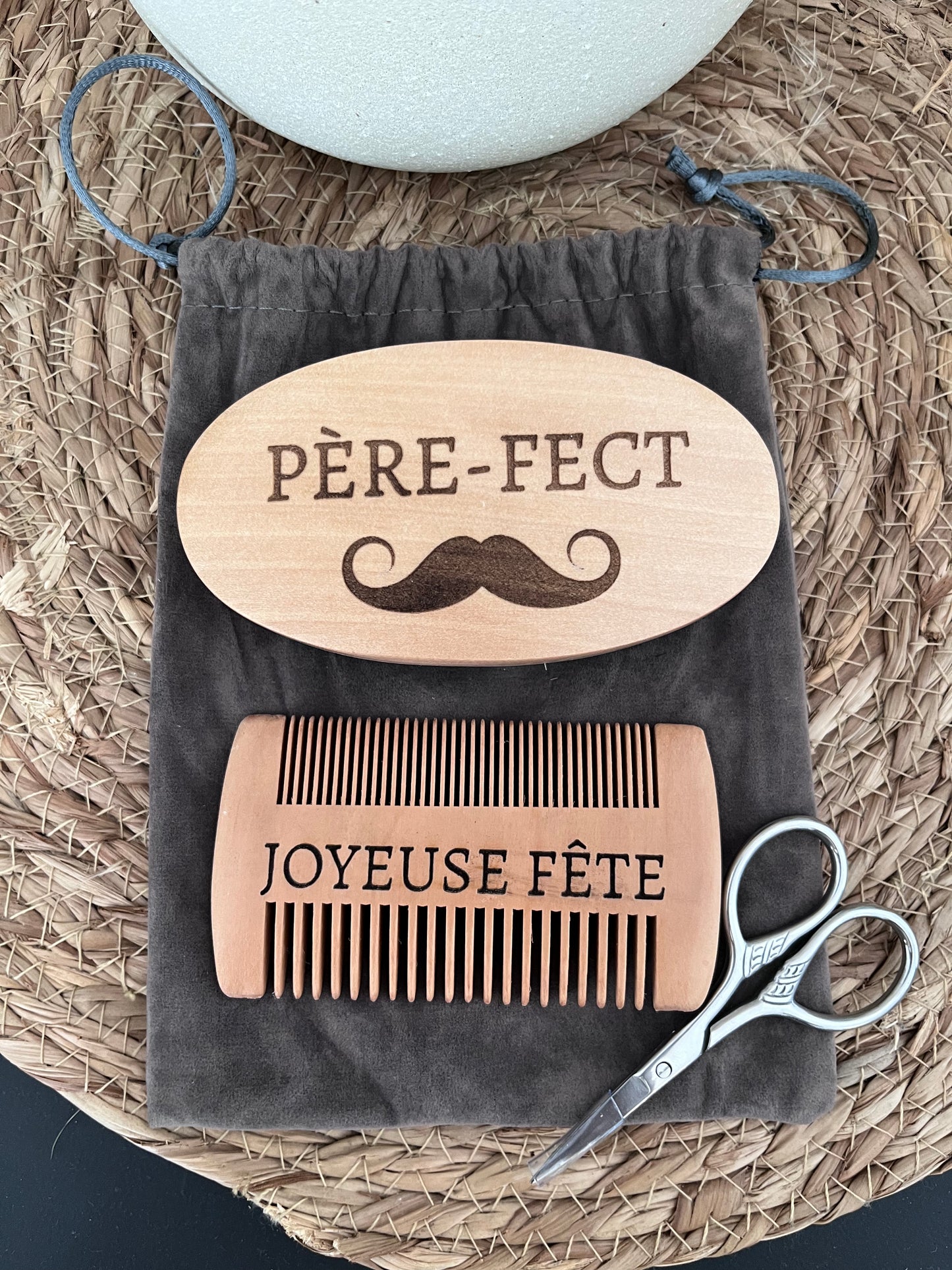 Coffret soin de la barbe personnalisé