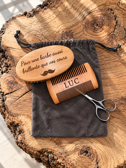 Kit soin de la barbe personnalisé pour professeur