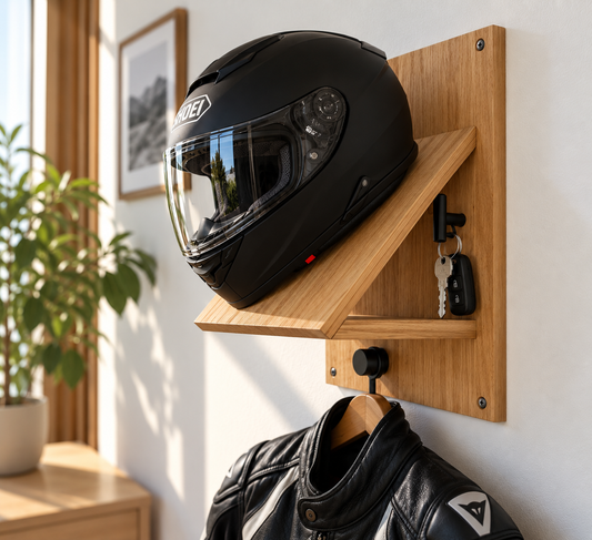 Support pour équipement de motard personnalise
