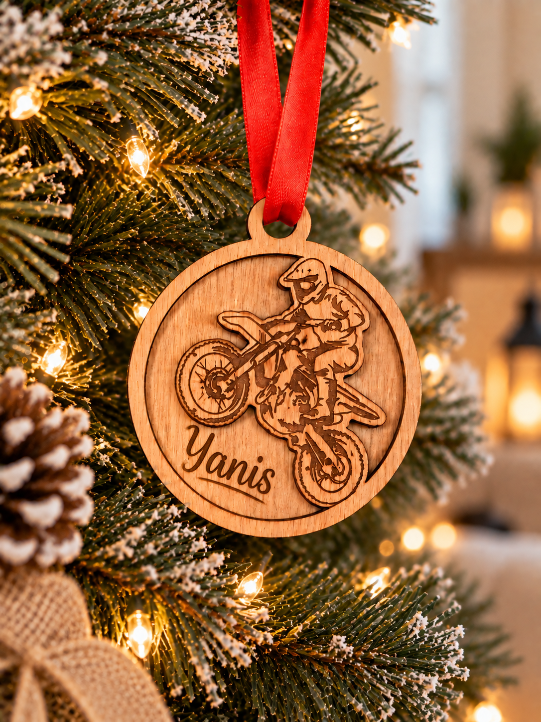 Boule de Noël personnalisée pour enfant