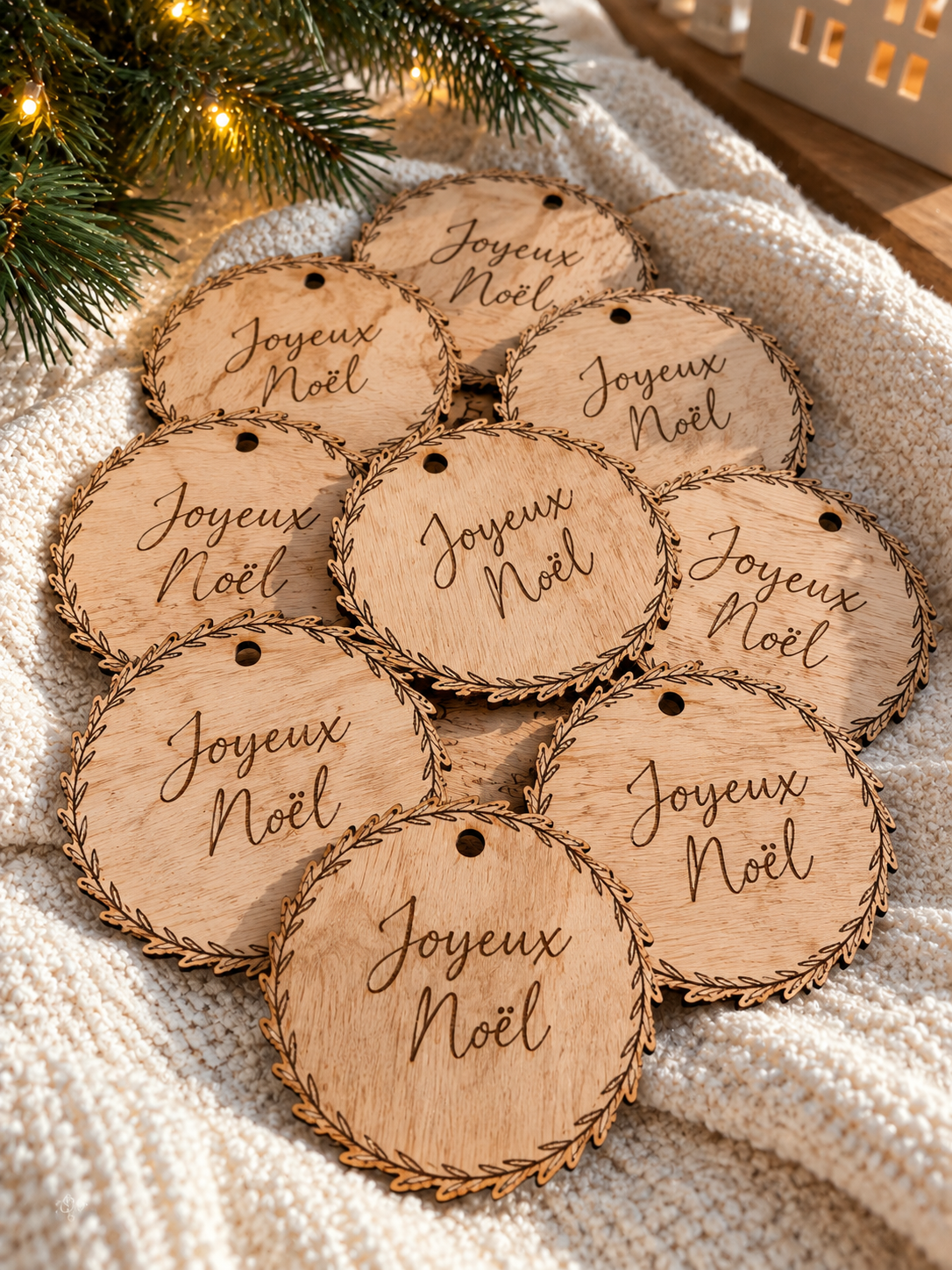 Boules de Noël personnalisées