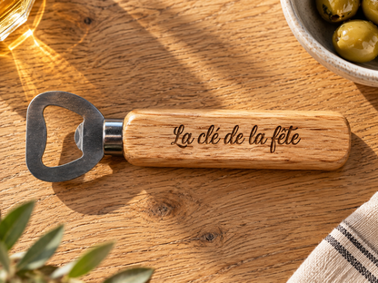 ouvre bouteille personnalisé
