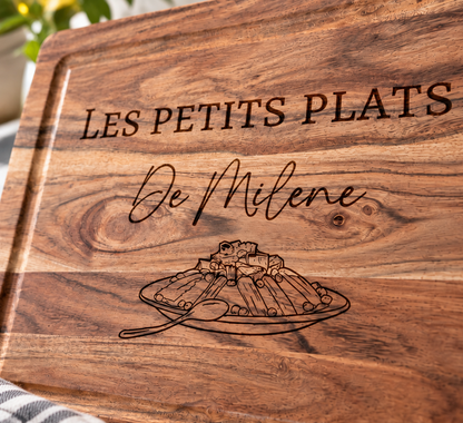Planche à découper personnalisable