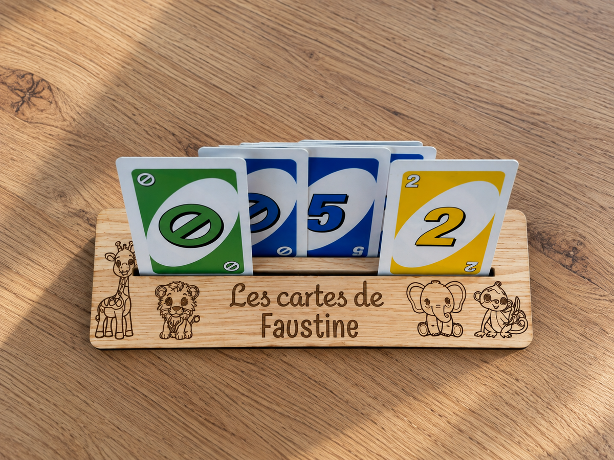 aide pour porter les cartes pour que les enfants puissent jouer plus facilement personnalisé