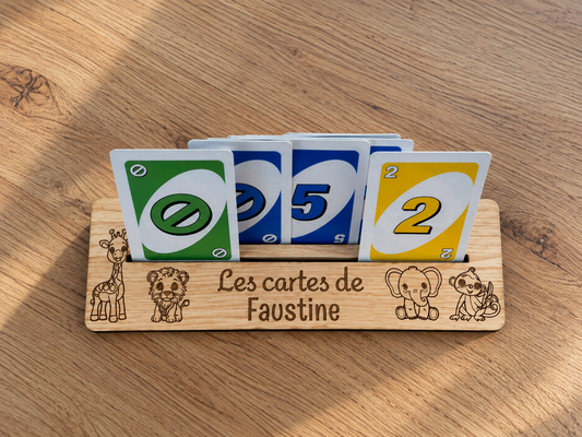 aide pour porter les cartes pour que les enfants puissent jouer plus facilement personnalisé