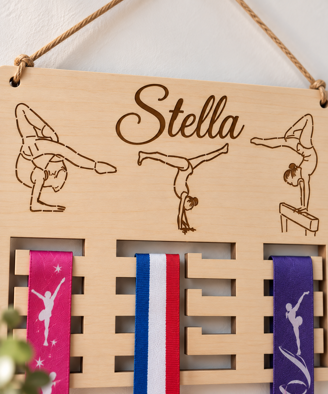 Porte médaille de gym personnalisable