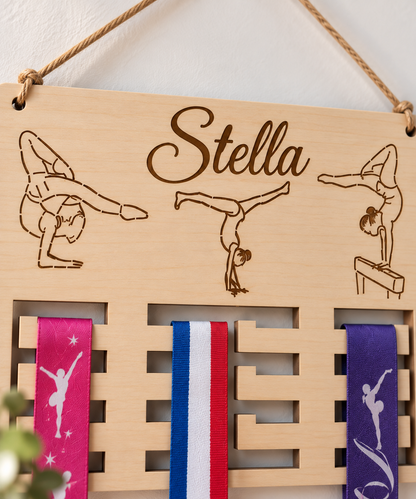 Porte médaille de gym personnalisable