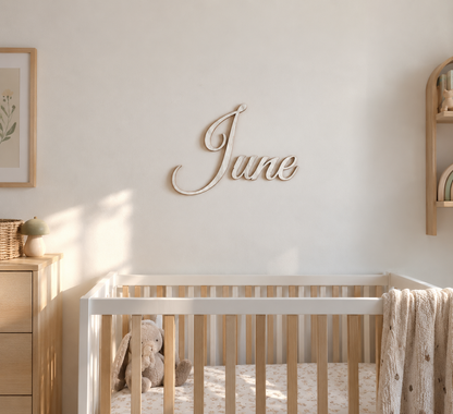 Prénom de chambre enfant personnalisée en bois cadeau idéal pour cadeau de naissance