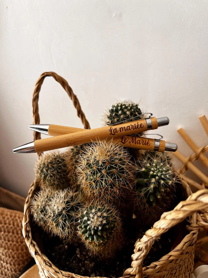 Stylo en bois personnalisé