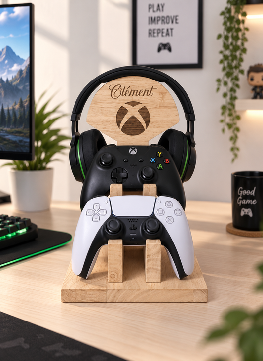 Support casque de gaming personnalisé
