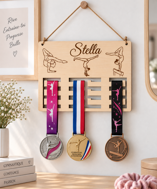 Support médaille de gym personnalisé