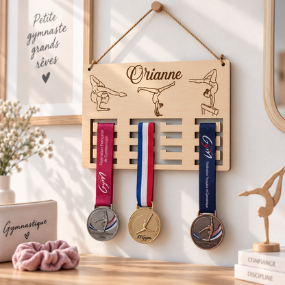 Support médaille de gym personnalisable