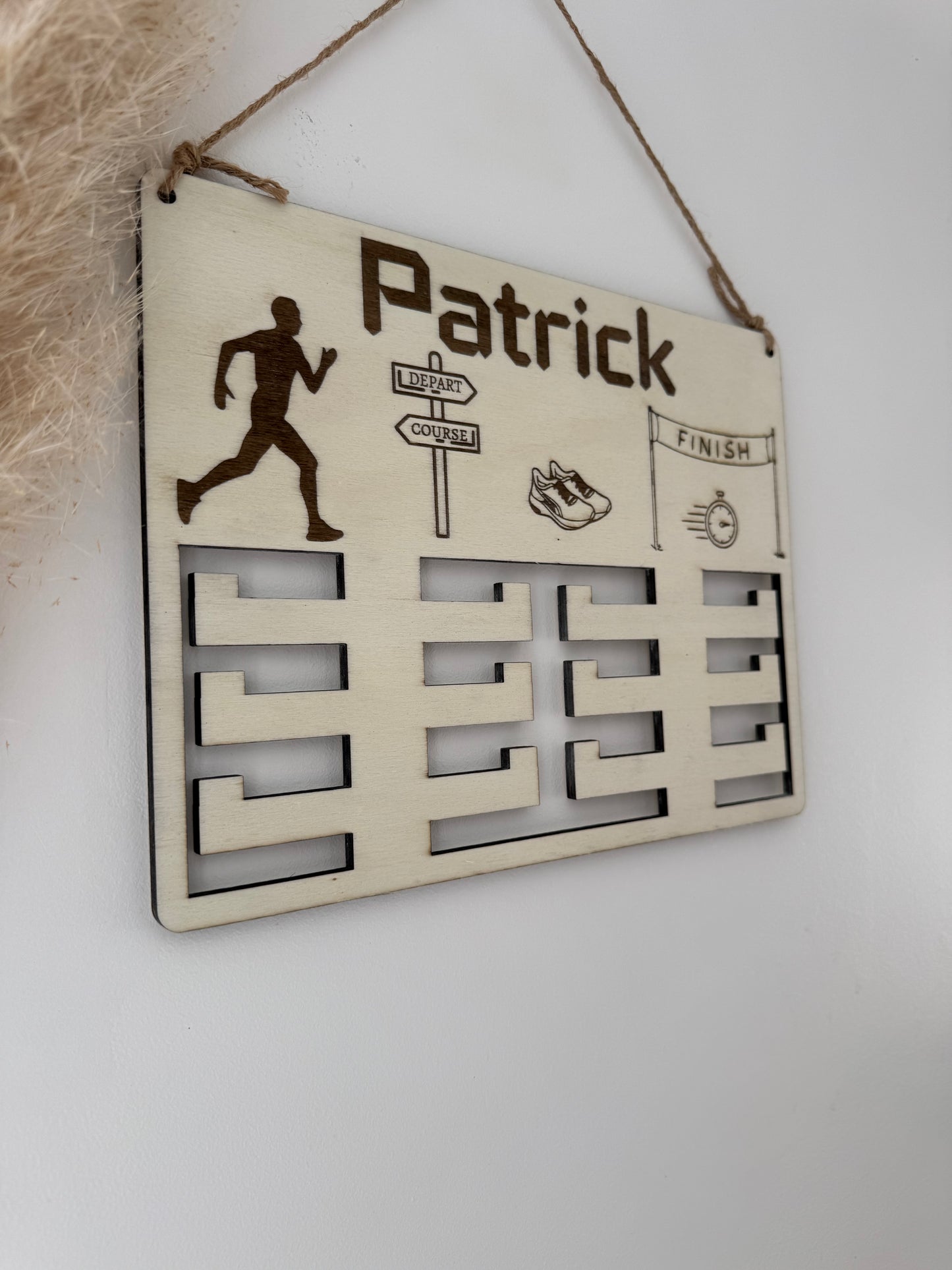 Porte médaille de course personnalisé