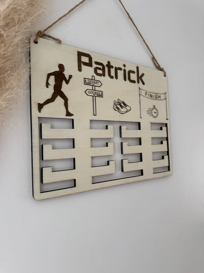 Porte médaille de course personnalisé
