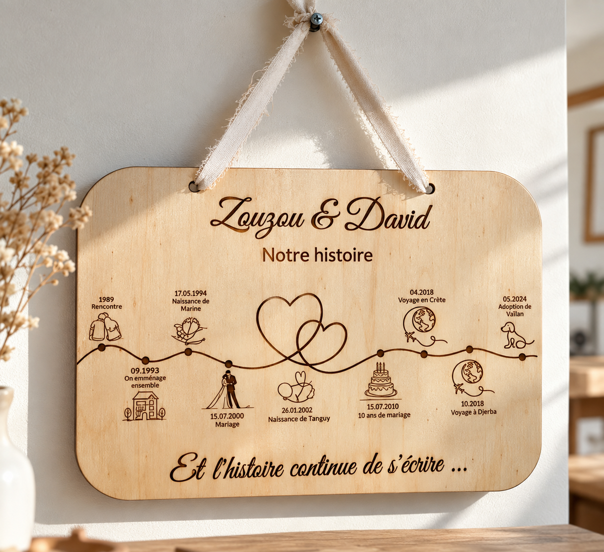 Idée cadeau pour raconter une histoire d'amour