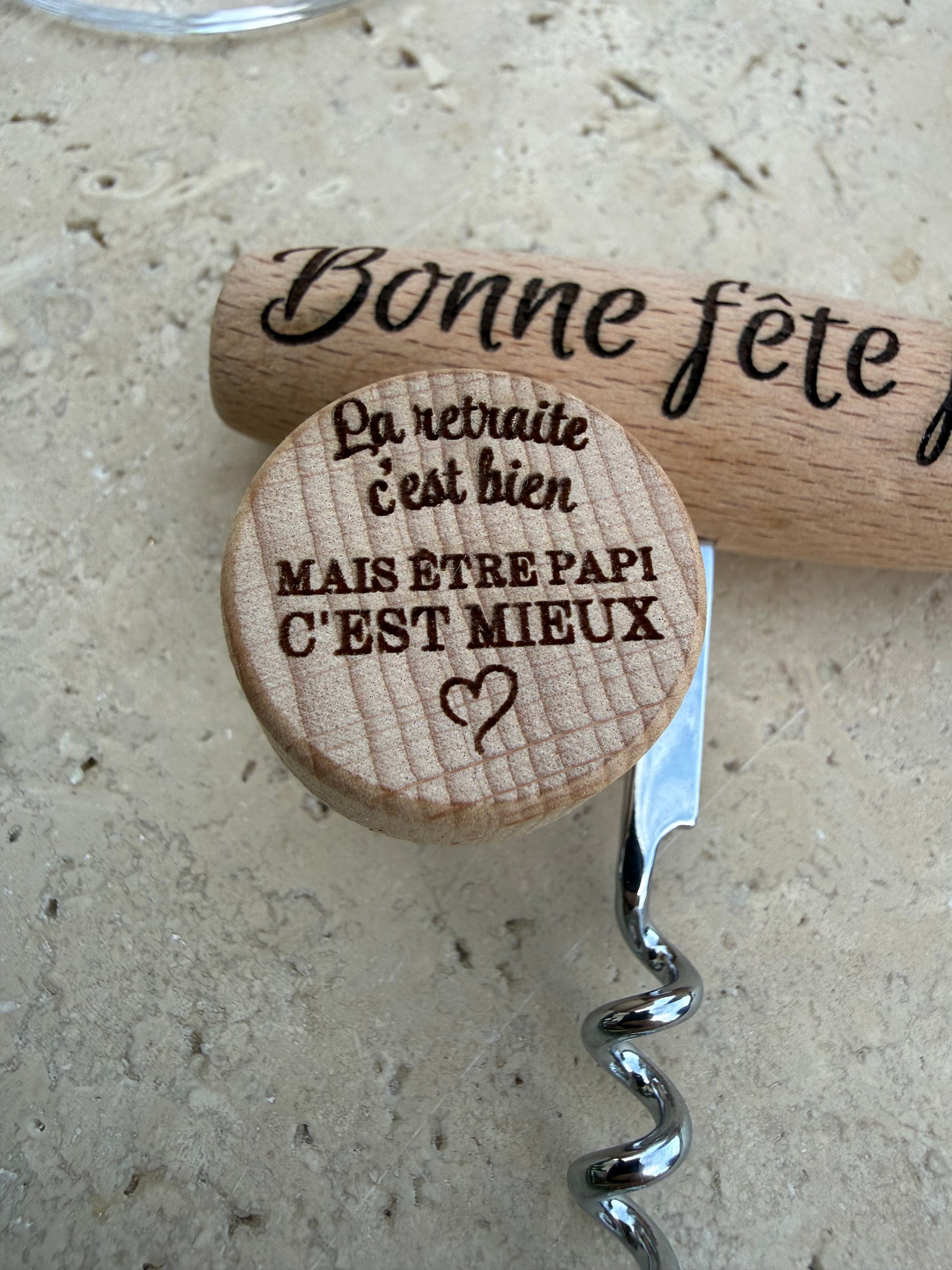 Accessoire vin personnalisé