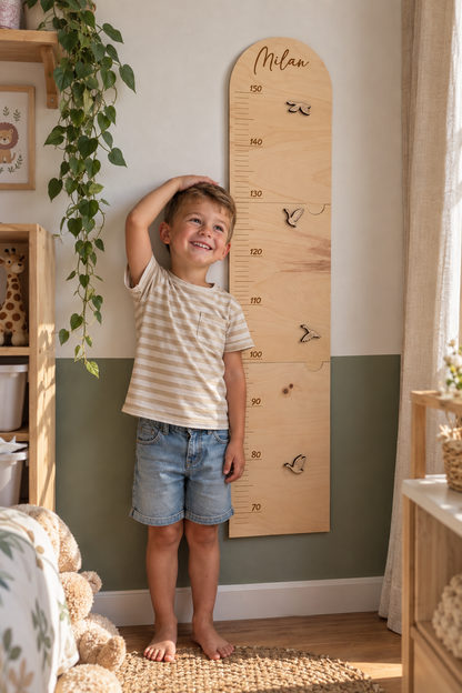 Toise murale personnalisée pour mesurer les enfants