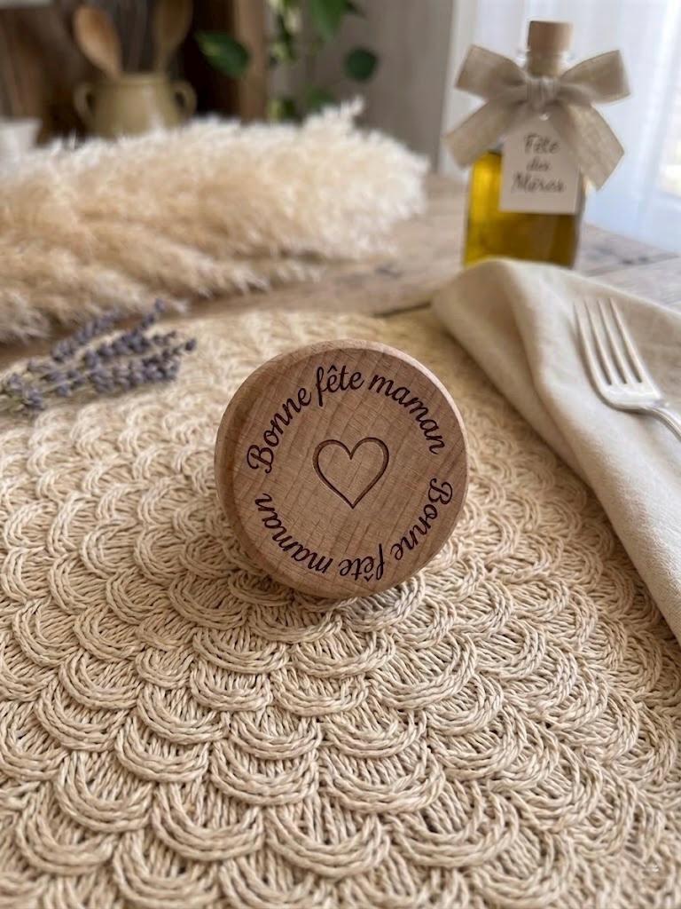 Bouchon de bouteille de vin personnalisé