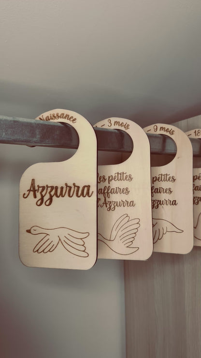 Séparateur penderie bébé 0-24 mois