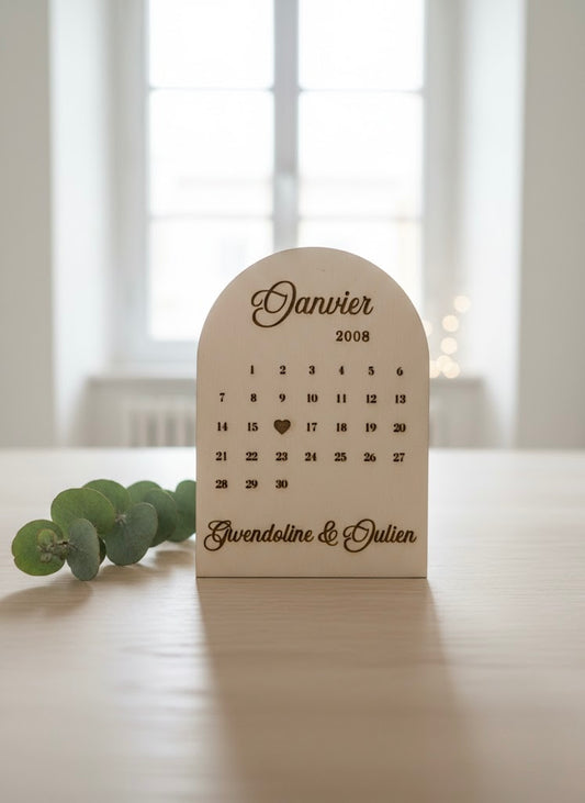 Calendrier de rencontre aimanté